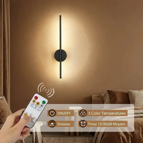Kesvara Rechargeable Magnetic Wall Sconce Kesvara